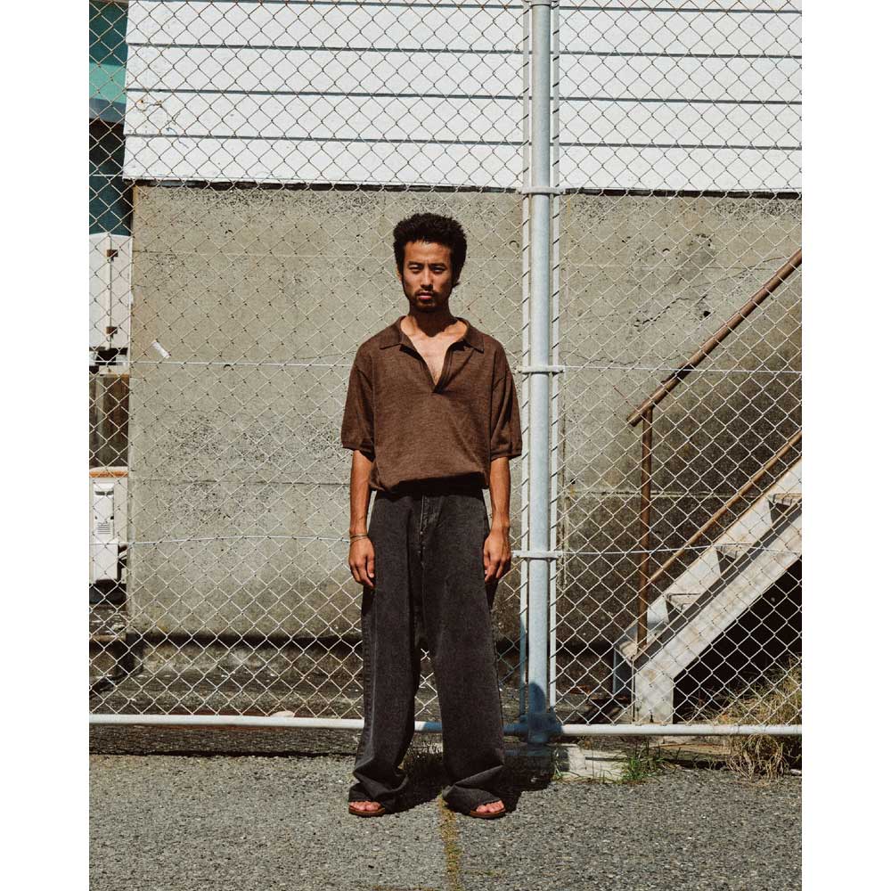 SUGARHILL(シュガーヒル)WOOL KNIT HALF SLEEVE POLO (26880601