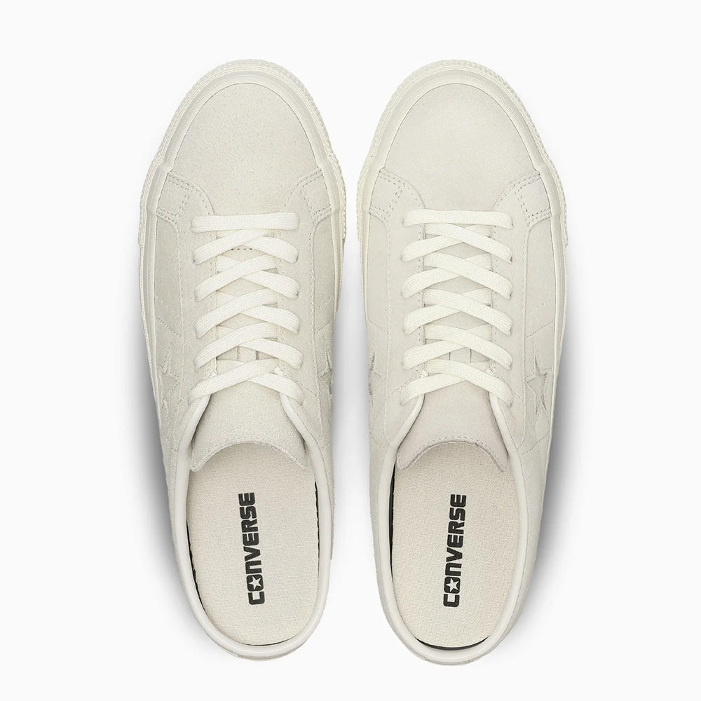 ONE STAR SUEDE MULE(OFF WHITE)