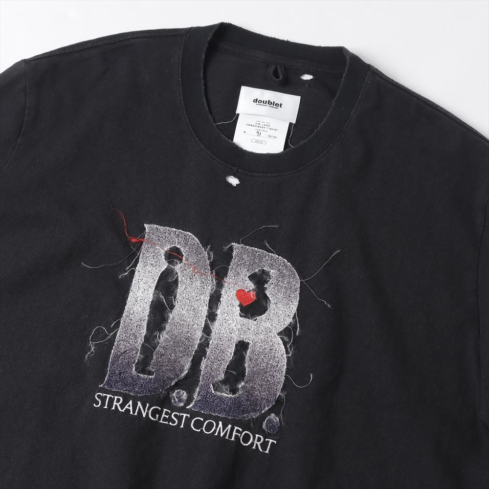 D.B. LOGO EMBROIDERY T-SHIRT