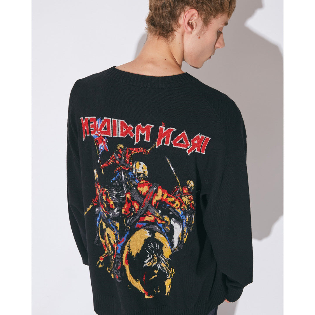 rock knit IRON MAIDEN