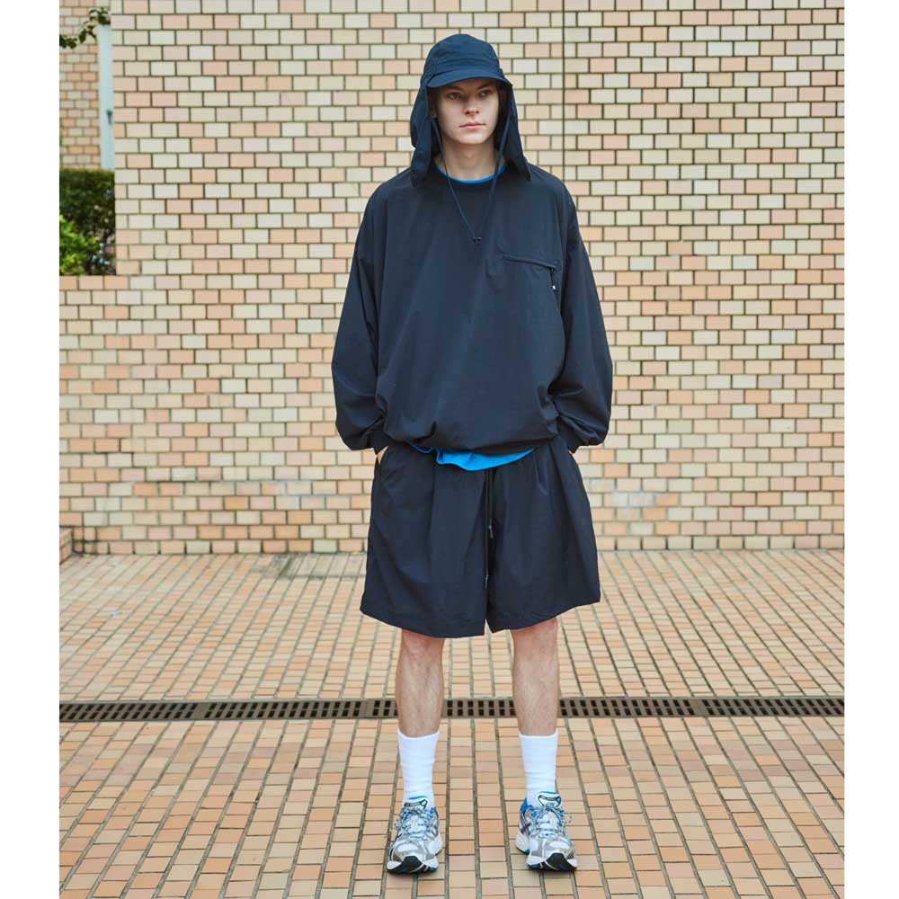 TECH POCKET NYLON LS TEE