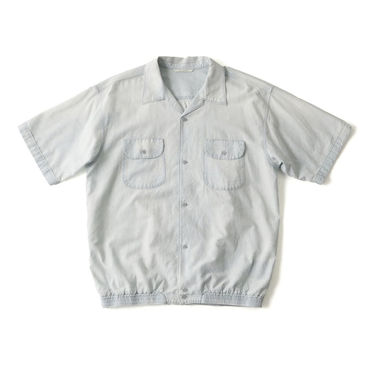 GATHERED WAIST MARLBORO SHIRTS (Short-sleeve)