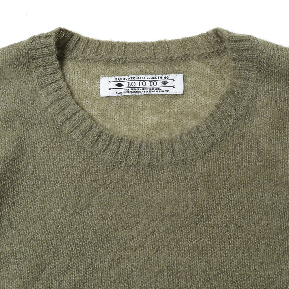 NATIVE BORDER MOHAIR KNIT