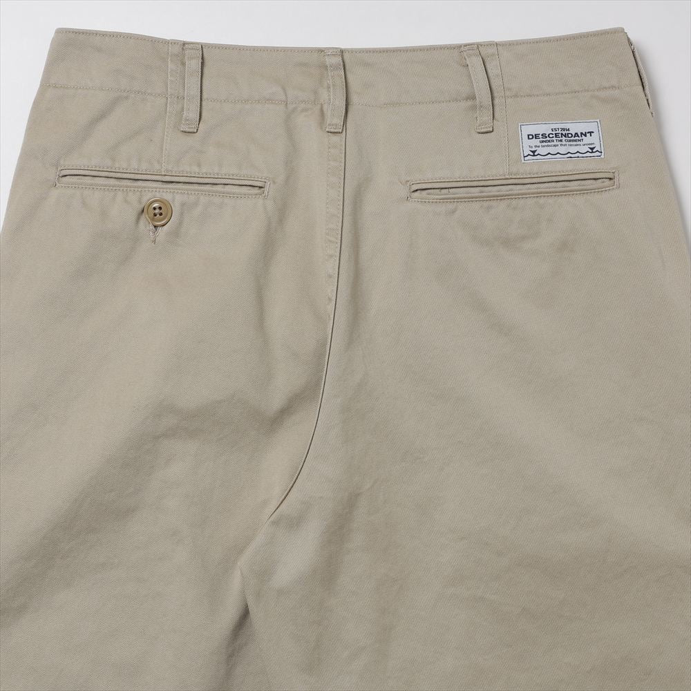SEAFOWL TWILL TROUSERS 261WVDS-PTM03 (261WVDS-PTM03) | DESCENDANT