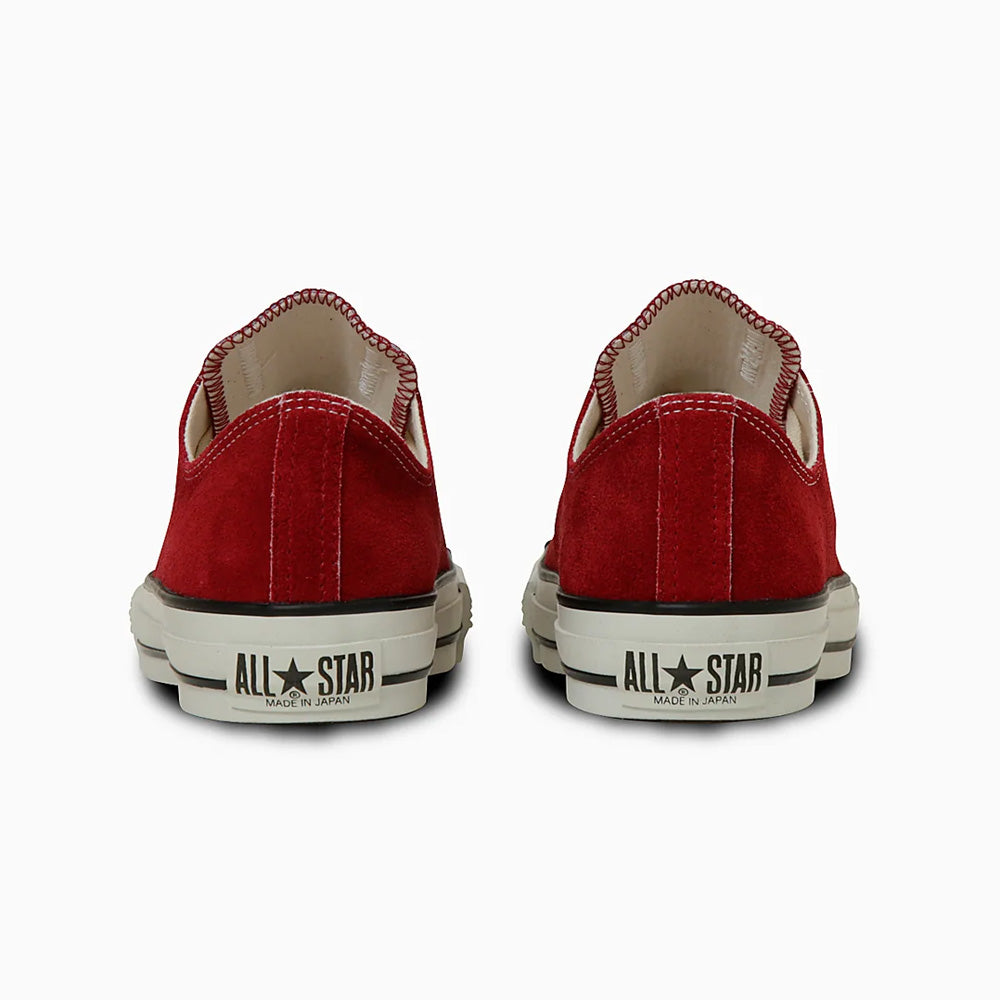 SUEDE ALL STAR J OX(RED)