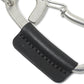 CARABINER KEY RING L with COW LEATHER