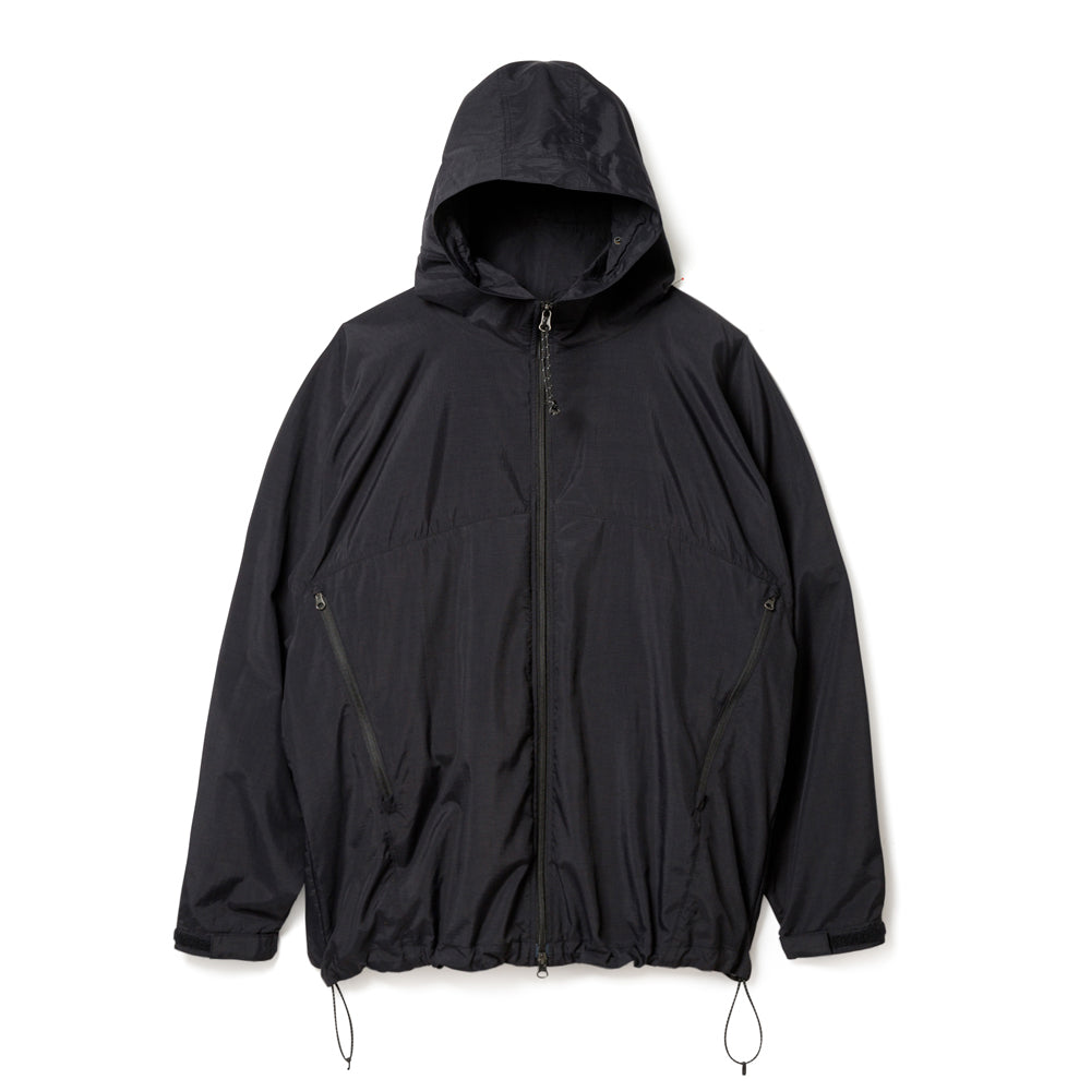 Supplex Nylon Hooded Track Jacket