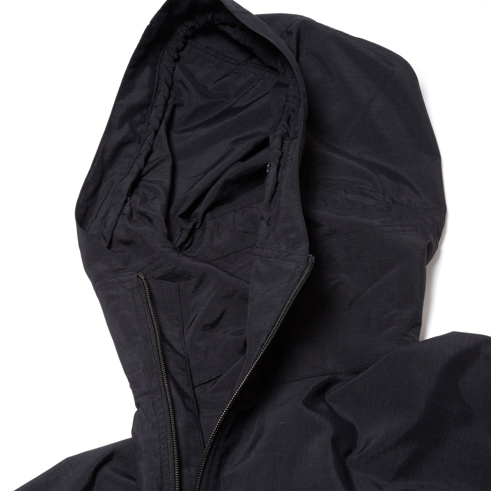 Supplex Nylon Hooded Track Jacket