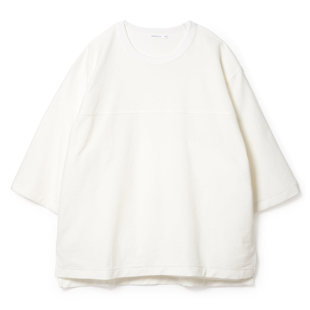 Block Inlay Football 3-QS Tee