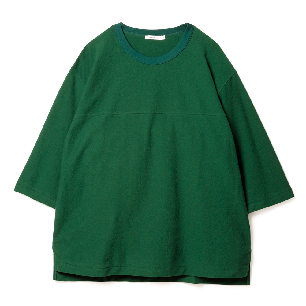 Block Inlay Football 3-QS Tee