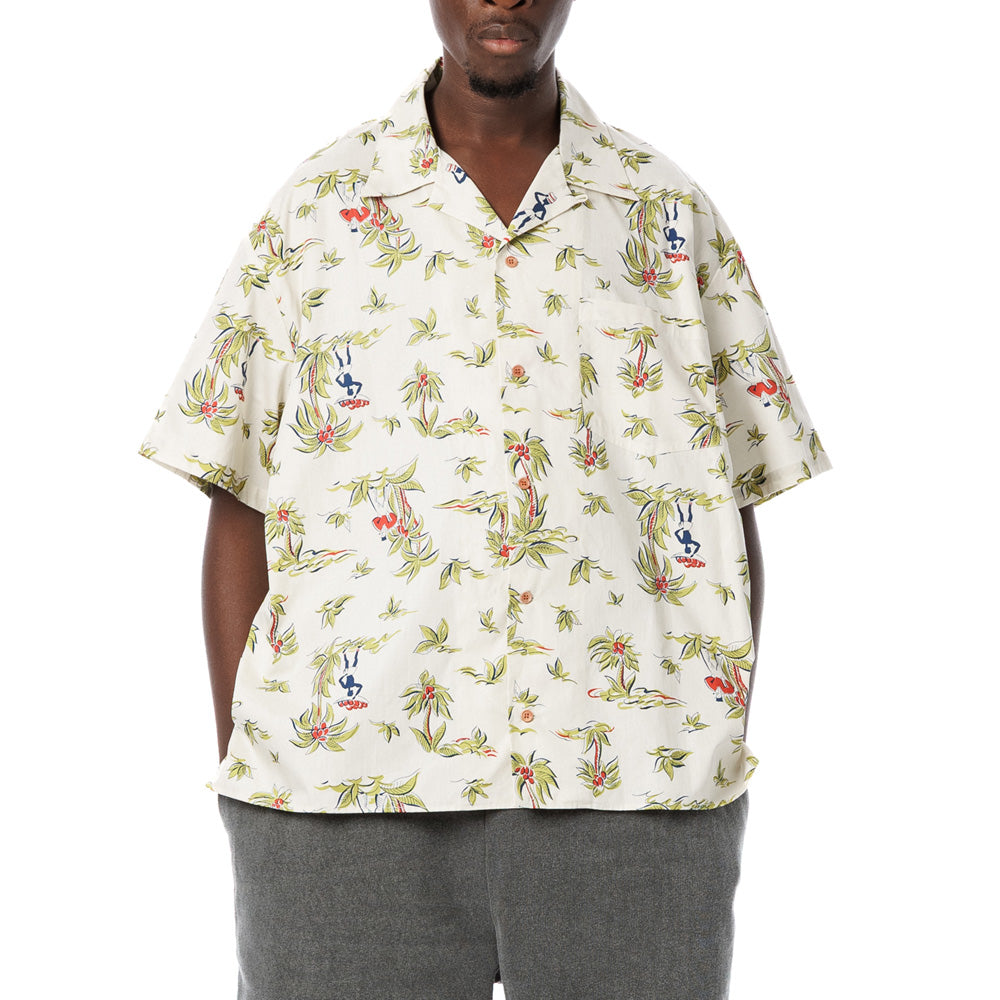 SANDINISTA (サンディニスタ) Open Collar S/S Shirt 60425SU06