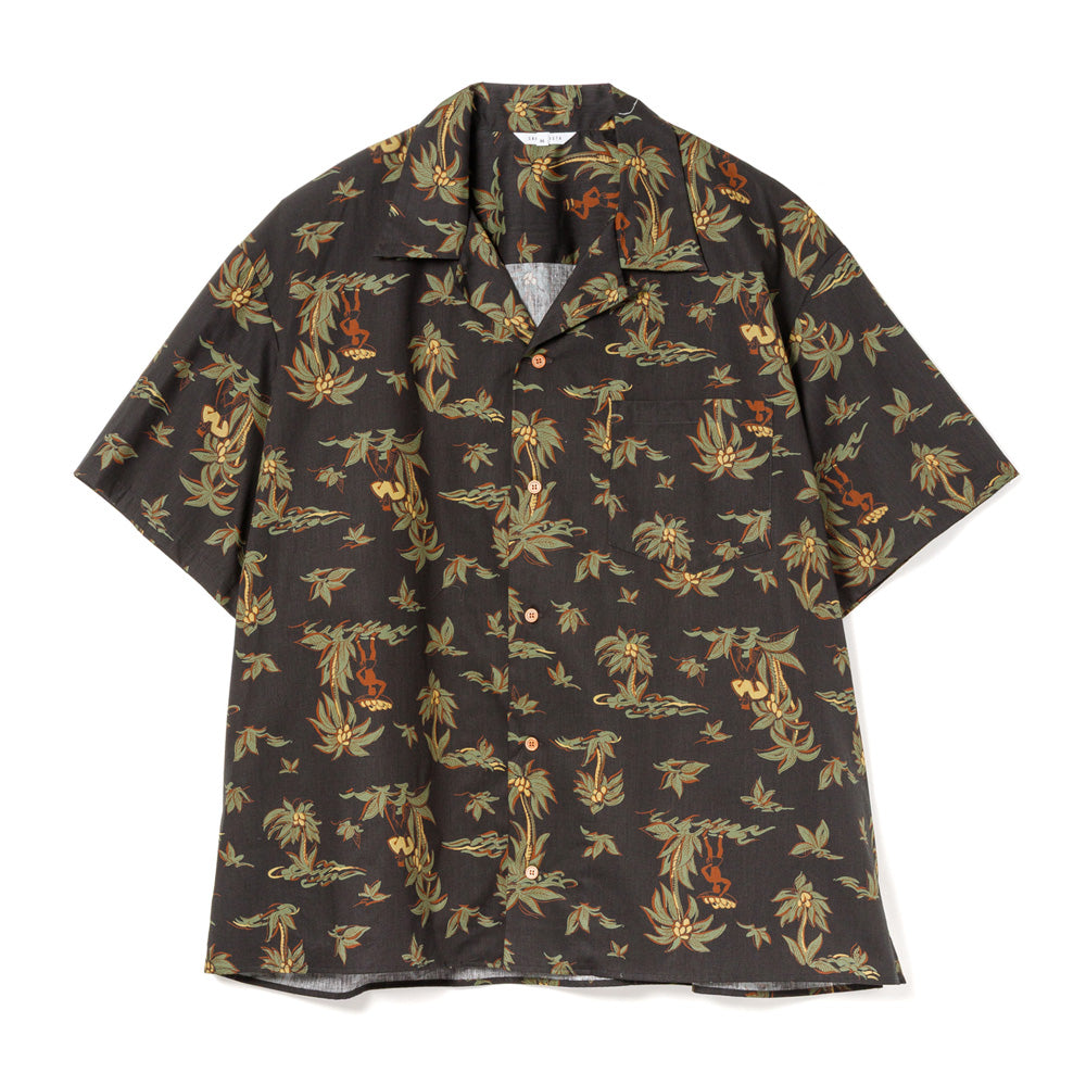 Open Collar S/S Shirt