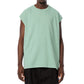 American Cotton Slit Sleeveless Tee