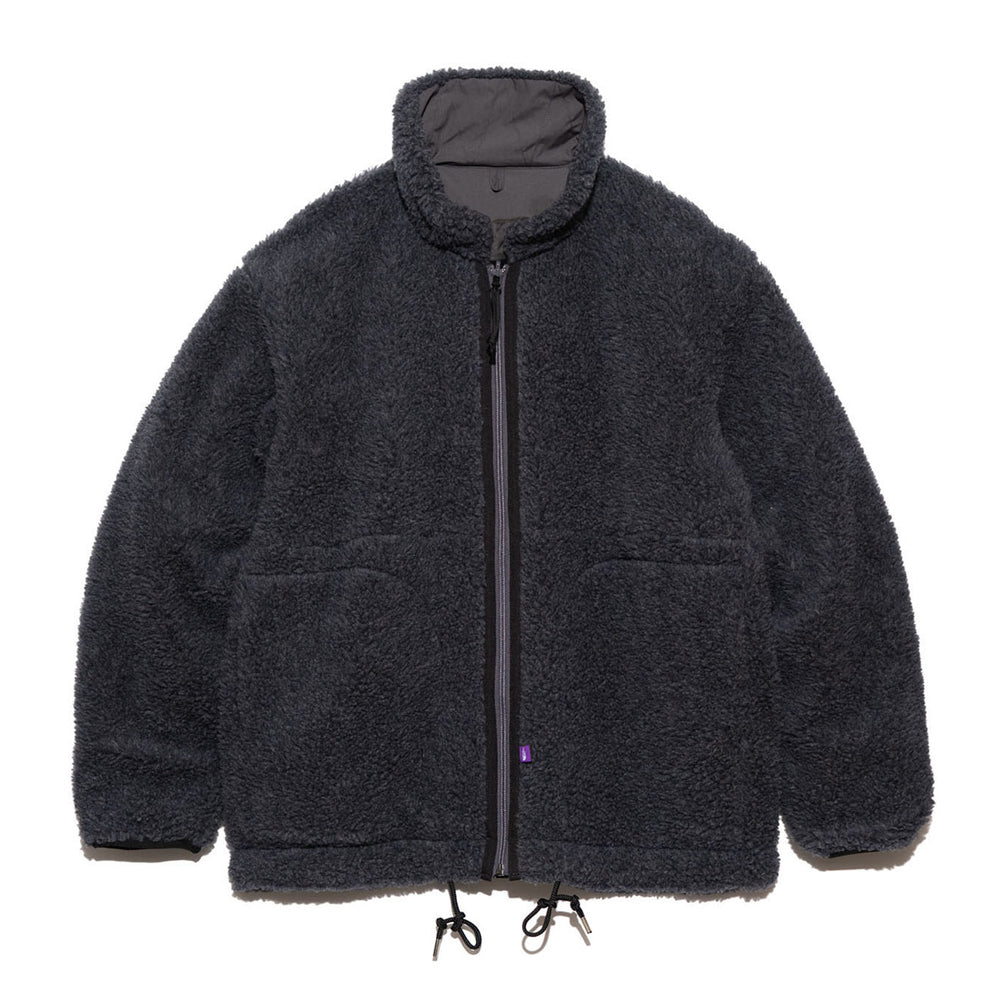 Wool Boa Field Reversible Jacket