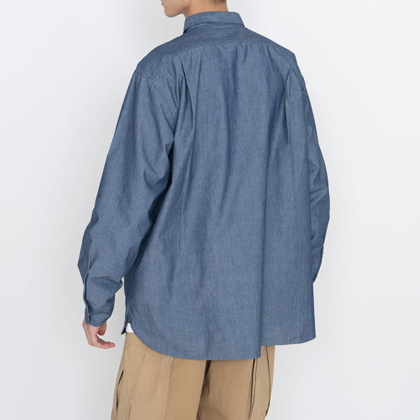 Regular Collar Chambray Shirt