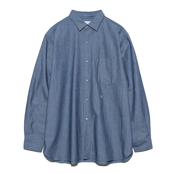 Regular Collar Chambray Shirt