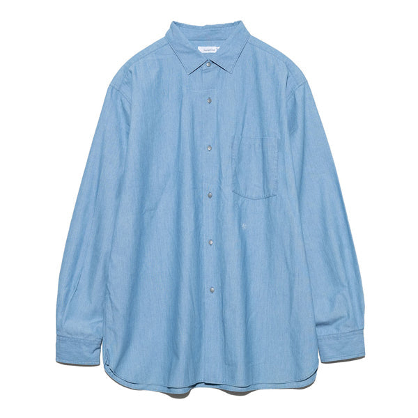 Regular Collar Chambray Shirt