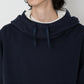 Cotton Wool Twill Hooded Pullover Parka