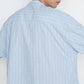 Band Collar Dobby Stripe Shirt