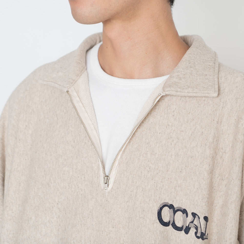 Half Zip-Up Sweat