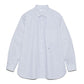 Regular Collar Stripe Wind Shirt