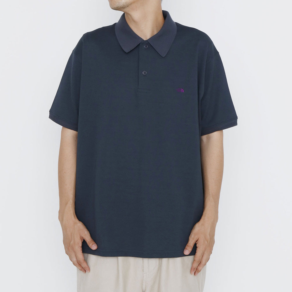 Moss Stitch Field Short Sleeve Polo