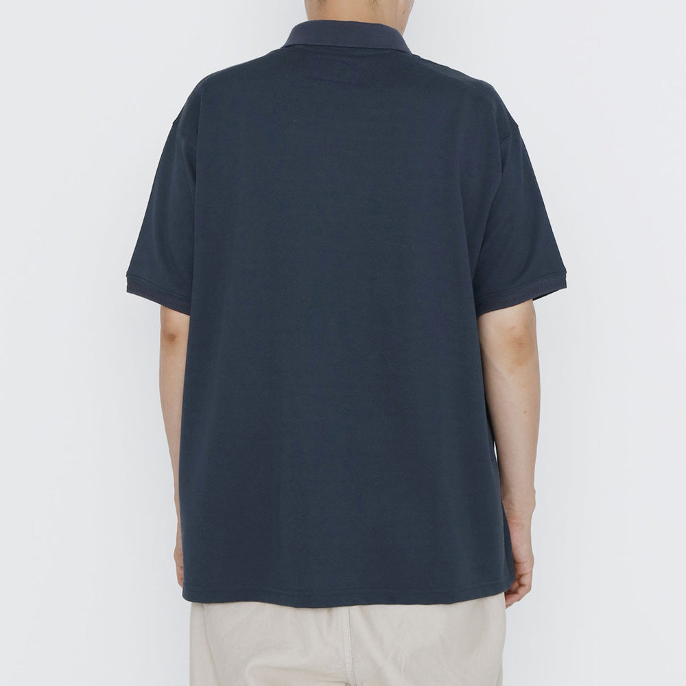 Moss Stitch Field Short Sleeve Polo