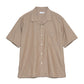 Open Collar Panama S/S Shirt