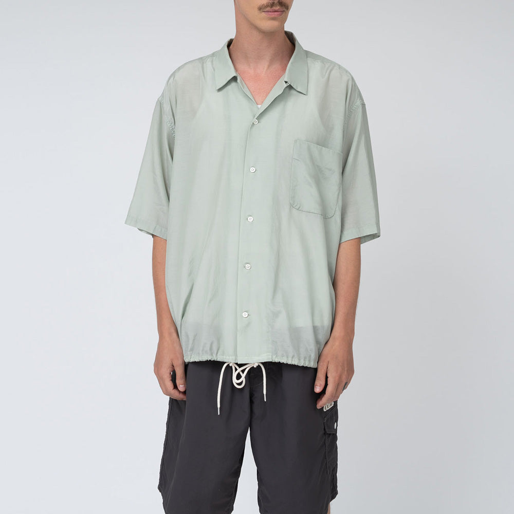 Open Collar S/S Shirt