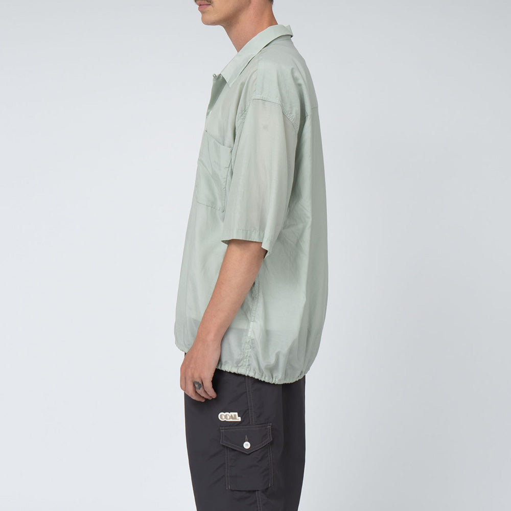 Open Collar S/S Shirt