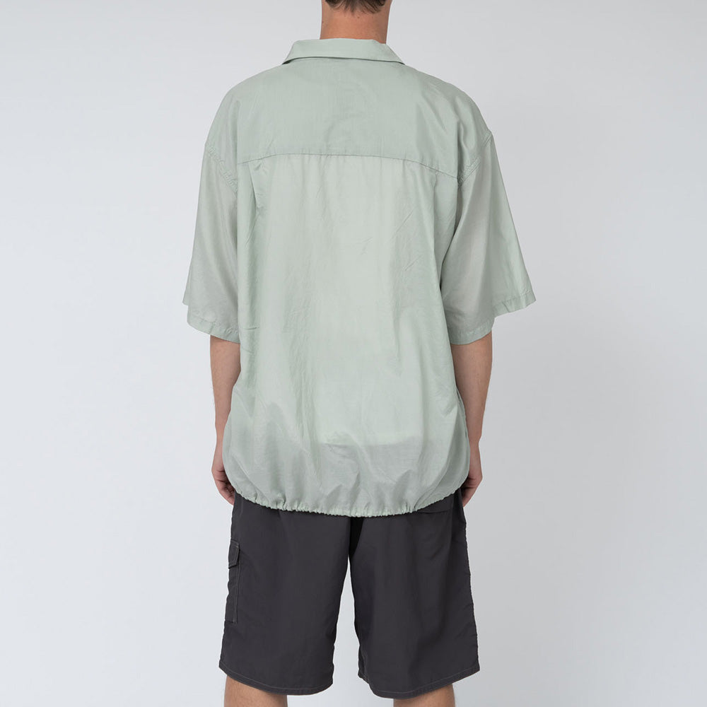 Open Collar S/S Shirt