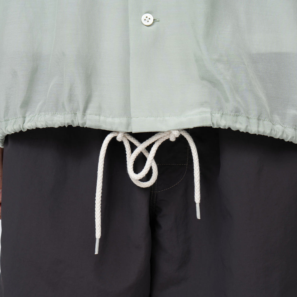 Open Collar S/S Shirt