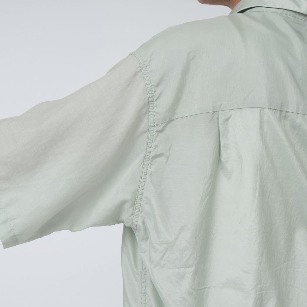 Open Collar S/S Shirt