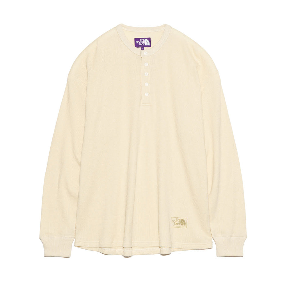 Field Long Sleeve Henley Neck Graphic Tee