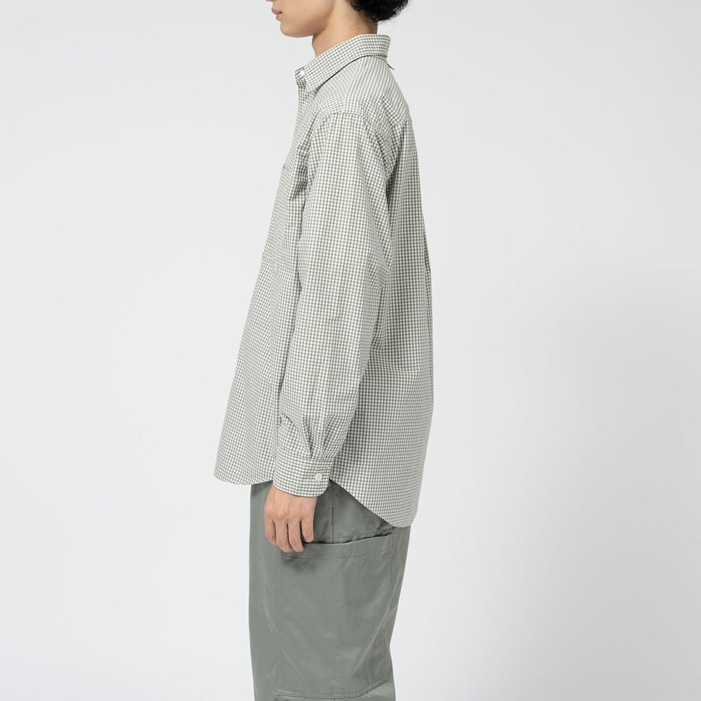 Regular Collar Gingham Field Shirt