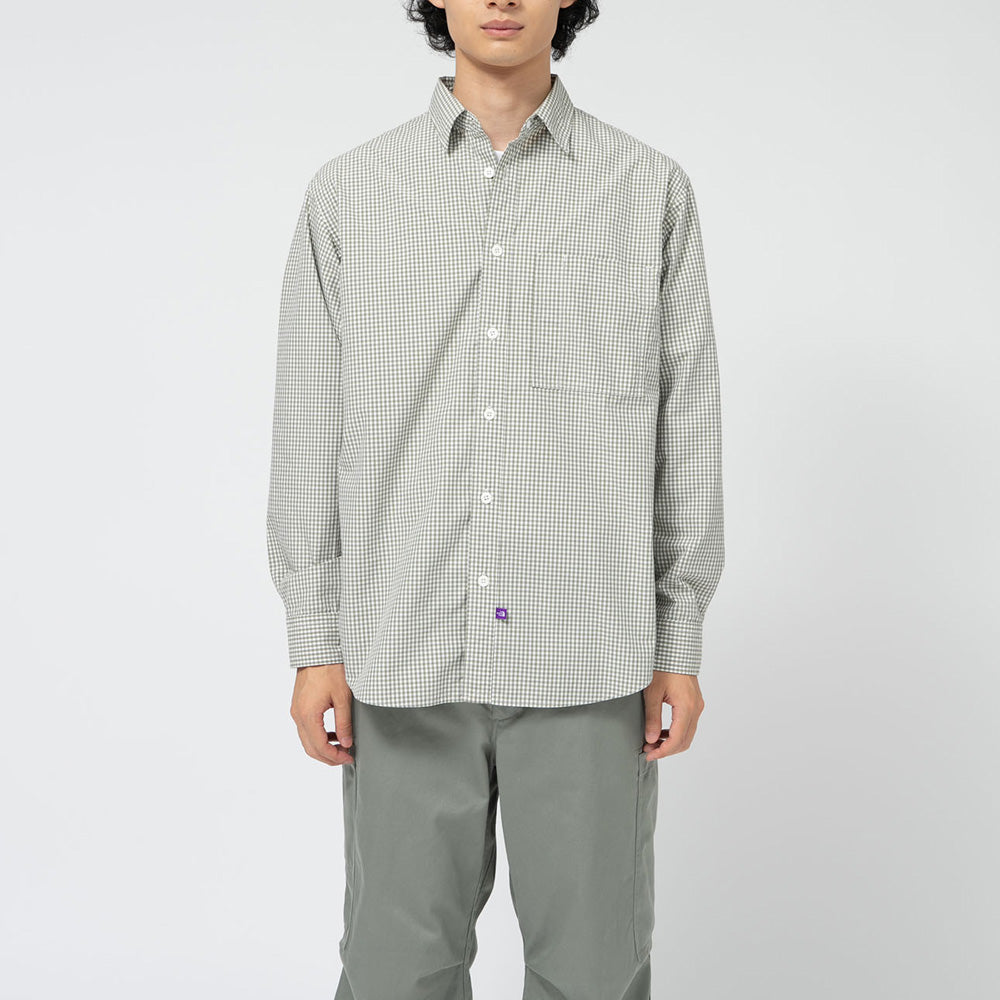 Regular Collar Gingham Field Shirt