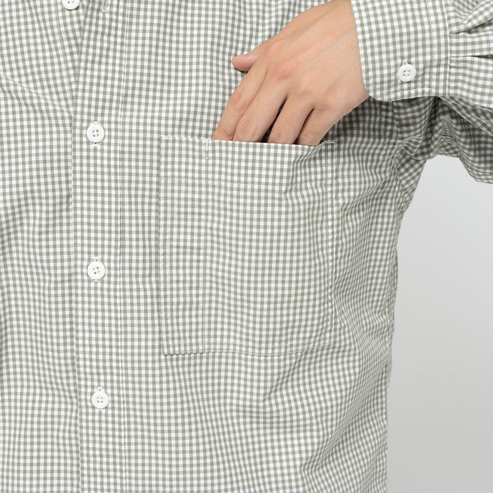 Regular Collar Gingham Field Shirt