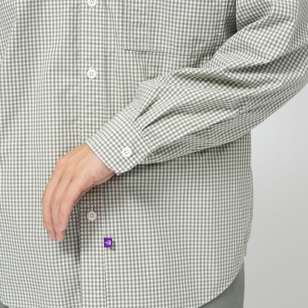 Regular Collar Gingham Field Shirt