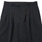 LIGHT WOOL MAX GABARDINE TWO-TUCK SLACKS