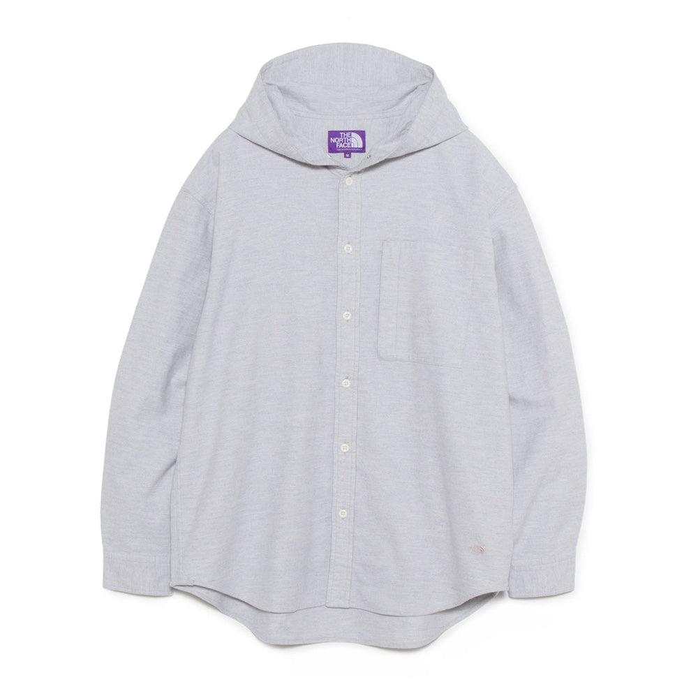 Flannel Mountain Hooded Shirt 9/10 (mae likely refers to a brand or model name)