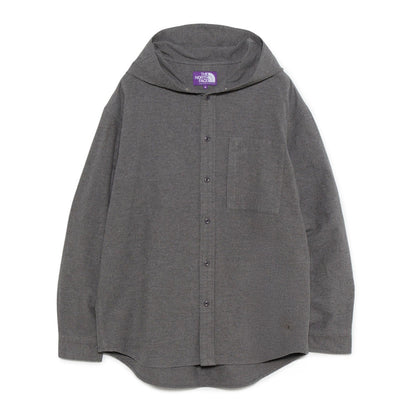 Flannel Mountain Hooded Shirt
