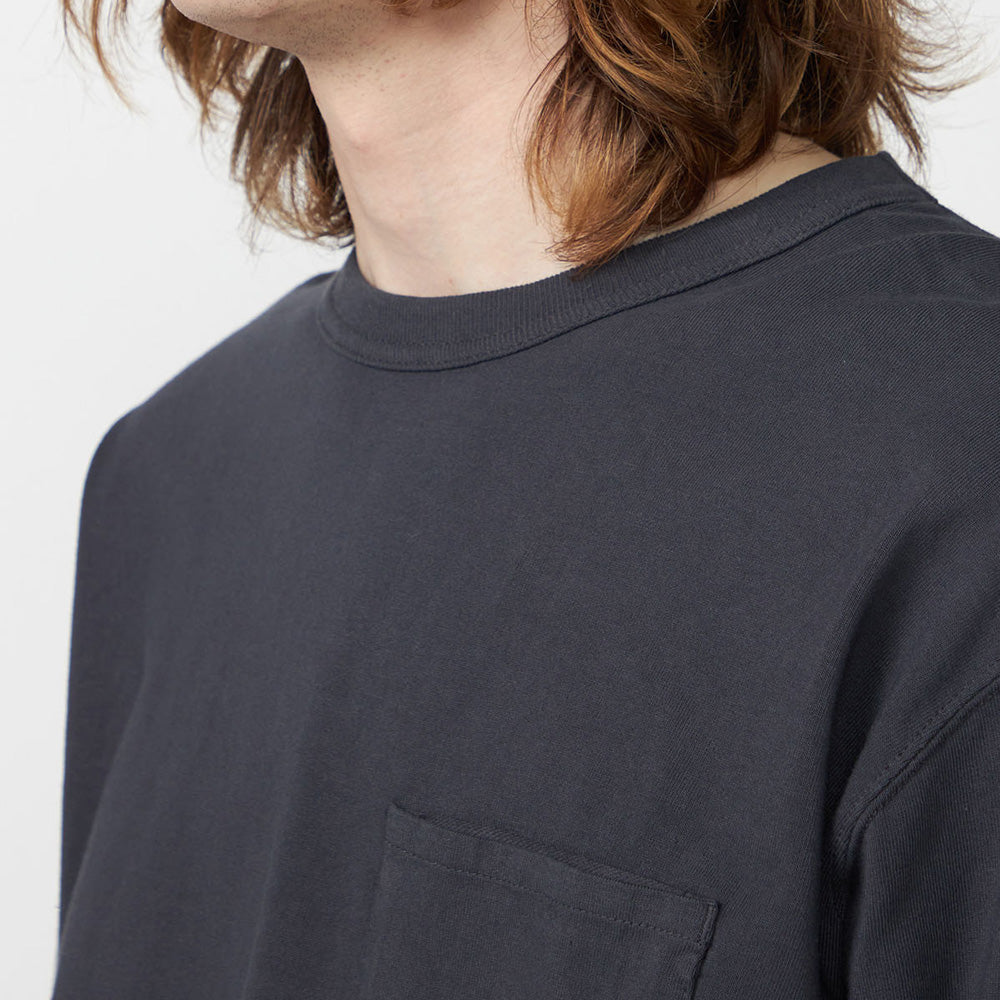 7oz Field Long Sleeve Pocket Tee
