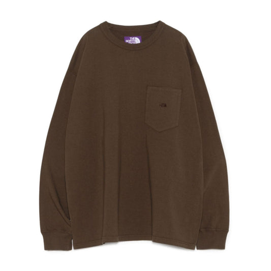 7oz Field Long Sleeve Pocket Tee