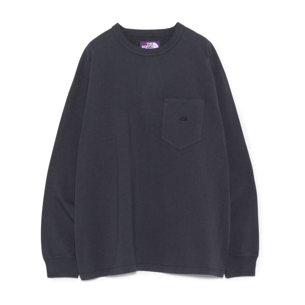 7oz Field Long Sleeve Pocket Tee