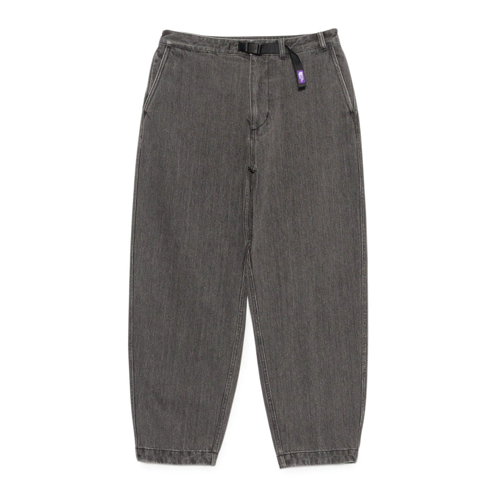 Denim Wide Tapered Field Pants(GRAY)
