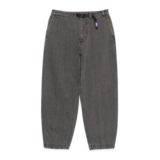 Denim Wide Tapered Field Pants(GRAY)