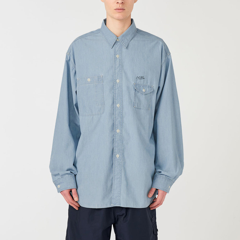 Regular Collar Chambray Shirt