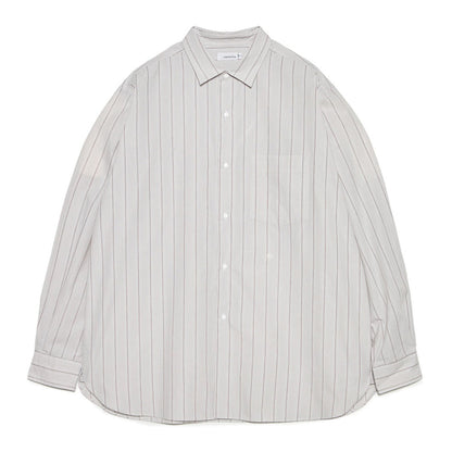 Regular Collar Stripe Wind Shirt