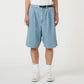 Denim Tuck Field Shorts 4/8Front