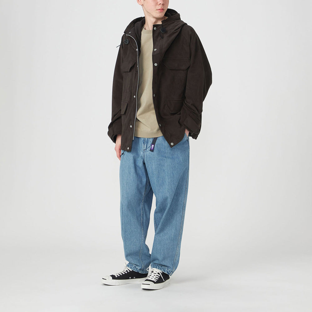 Synthetic Leather Mountain Parka